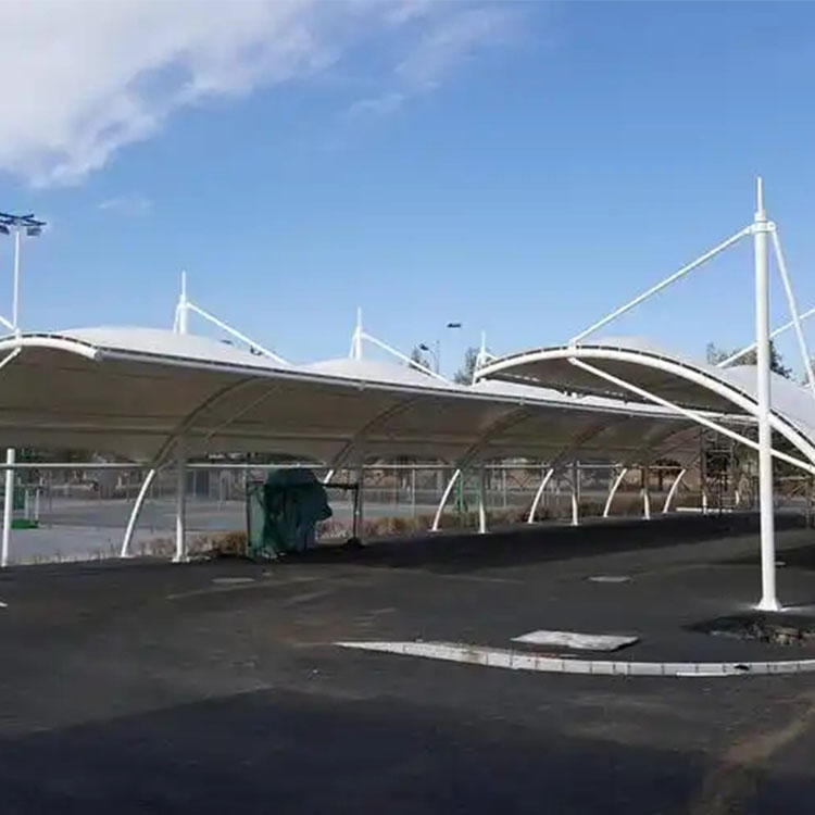 罗城膜结构电动车棚