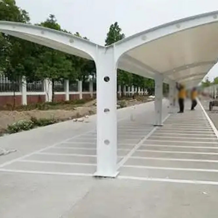 罗城膜结构电动车棚