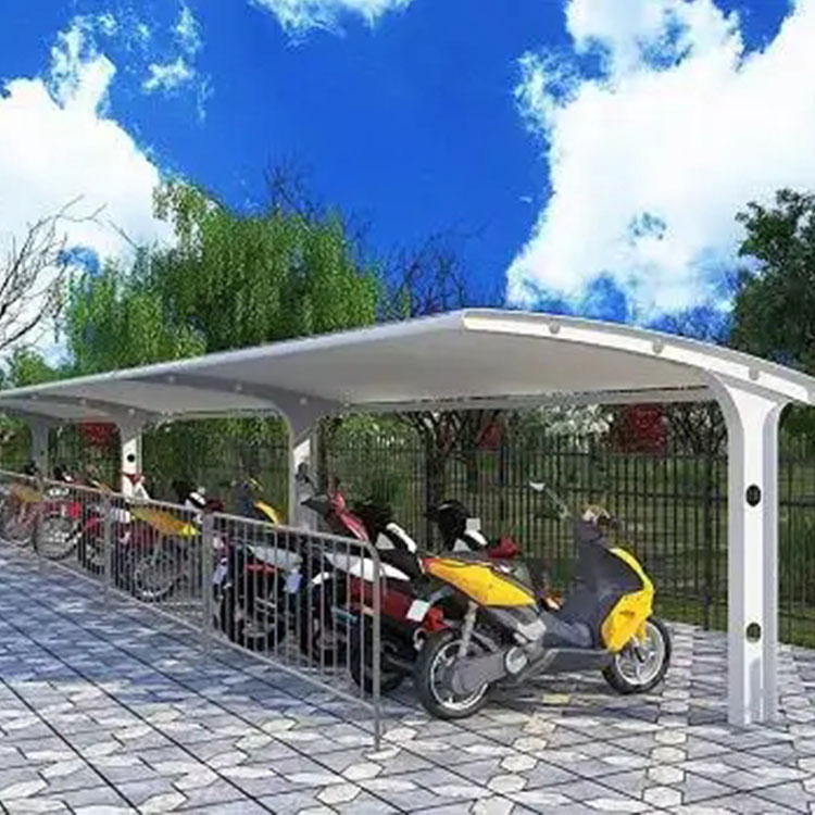 罗城膜结构电动车棚